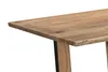 Esstisch 240x100cm Akazie massiv natur Baumkante U-Gestell Produktbild-Vorschau 3