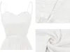 DRESSTELLS langes Abendkleid Spitze weiß für Hochzeit Größe Produktbild-Vorschau 3