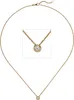 JOBO Collier Kette mit Anhänger 585 Gold Rotgold 1 Diamant Produktbild-Vorschau 1
