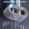 Držáky na elektrické zubní kartáčky, nástěnné, šedé, 2 kusy Náhled obrázku produktu 4