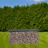 Ławka gabionowa 100x30 cm Wuppertal, antracyt Podgląd zdjęcia produktu 3