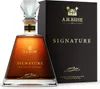 A bottle of A.H. Riise Signature rum and its presentation box, displayed against a white background. Produktbild-Vorschau