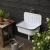Výlevka - ocel bílá šedá 50 x 33 x 38 cm 39,006,20 Náhled obrázku produktu 3