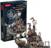 Puzzle 3D Zatoka Piratw LED T4039h Cubic Fun 24039 Podgląd zdjęcia produktu 9