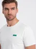 Ombre Clothing T-shirt uomo a maniche corte Sarrat bianco L Anteprima dell’immagine prodotto 2