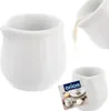 Weißes Milchkännchen aus Porzellan, Soße, MONA, 40 ml, Produktbild-Vorschau 1