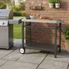 Grilovací vozík BBQ-Toro 85x50x81 cm | Bočný stolík na Náhľad obrázku produktu 2