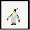 Bild - 50 cm x 50 cm - MDF - Rahmen, Wandkunst - Pinguin Produktbild-Vorschau 1