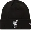 Dětská zimní čepice New Era Bobble - Liverpool FC černá - Y Náhled obrázku produktu 1