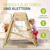 Juskys Maxi Klettergerüst für Kinder - Rutsche, Kletterwand Produktbild-Vorschau 5