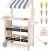 COSTWAY Carrello dei gelati per bambini con 6 gelati, Anteprima dell’immagine prodotto 1
