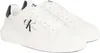 A pair of white Calvin Klein sneakers. Podgląd zdjęcia produktu