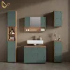 Badschrank Livinity Ronco Grün/Goldkraft Eiche 30 x 59 cm 2 Produktbild-Vorschau 2