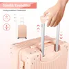 Mulisoft Gepäcksets 4 Teilig Kofferset mit Beautycase ABS Produktbild-Vorschau 3