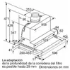 Bosch Serie 4 DFS067A51, 727,7 m³/h, Abluft/Umluft, B, A, Produktbild-Vorschau 2