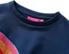 Kinder-Sweatshirt Marineblau 92 Produktbild-Vorschau 3