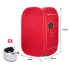 Dampfsauna 1000W Wärmekabine Home Sauna mit Timer & 9 Produktbild-Vorschau 2