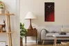 Wanduhr Leinwand Bild Uhr 30x60 Foto Schreckliche Horror Produktbild-Vorschau 3