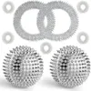 2 Stücke Magnetic Acupressure Balls &5 Akupressur Ring &2 Produktbild-Vorschau 1