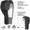 RDX F15 Noir Boxhandschuhe Training in Schwarz Kunstleder Produktbild-Vorschau 11