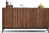 AIORBER Sideboard, gewelltes 3D-Design Eiche Maserung, Produktbild-Vorschau 1