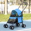 PawHut Hundebuggy Klappbar Haustierwagen mit Meshfenster, 2 Produktbild-Vorschau 2