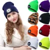 Uni Outdoor Radfahren Wandern Led Licht Strickmütze Winter Produktbild-Vorschau 2