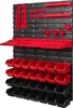 A wall-mounted storage system with multiple shelves and bins. Anteprima dell’immagine prodotto