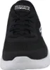 A close-up front view of a black Skechers Go Walk shoe with white accents. Anteprima dell’immagine prodotto