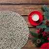 Tischsets Rund Untersetzer Platzset 38 Cm Platzmatte Produktbild-Vorschau 5