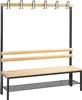 C+P Garderobenbank 8051110S10000 Schuhrost 1710x1500x403mm Produktbild-Vorschau 1
