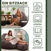 Dreamroots Bean Bag 90x90x100cm Beanbag Floor Chill Sack Anteprima dell’immagine prodotto 4