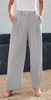 ASKSA Femme Pantalon de costume élégant taille haute Voir les images du produit 2