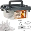LED světelný řetěz - 9m, 120LED, 8 funkcí, 3xAA, IP44, Náhled obrázku produktu 8