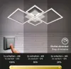 LED Deckenleuchte schwenkbar Dimmbar 48 W silber Produktbild-Vorschau 3