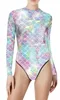 Costume da bagno intero da donna a sirena S/M Costumi da Anteprima dell’immagine prodotto 2