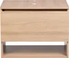 BELIANI Badezimmer Wand-Waschtischschrank Hellbraun Produktbild-Vorschau 6