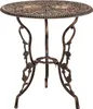 [casa.pro]® Set da bistrot tavolo + sedia in ghisa bronzo Anteprima dell’immagine prodotto 2