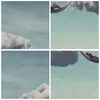 Bild auf Leinwand - Leinwandbild - 5 Teile - Wolken Produktbild-Vorschau 8