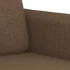 2-Sitzer-Sofa Braun 120 cm Stoff Produktbild-Vorschau 6