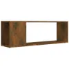 Mobile TV in rovere fumé 100x24x32 cm Materiale in legno Anteprima dell’immagine prodotto 9