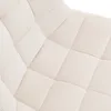 Drehstuhl VASILO mit Cordstoff, Cremeweiß - Produktbild-Vorschau 6