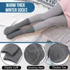 3 Paar Damen Wollsocken Warme Dicke Thermosocken Wolle Produktbild-Vorschau 2