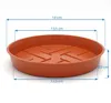 Plastard Untersetzer 10er Set Ø 14 cm Terrakotta - Produktbild-Vorschau 5
