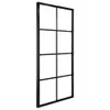 vidaXL Drzwi przesuwne z aluminium i szkła ESG 76x205 cm Podgląd zdjęcia produktu 7