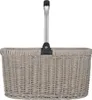 Weiden Einkaufskorb anndora im shabby style leicht kreidig Produktbild-Vorschau 3