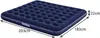 A dark blue inflatable mattress with dimensions indicated by lines and text. Náhled obrázku produktu