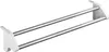 A product shot of a double towel rack designed to hang on a radiator. Náhled obrázku produktu