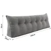 Rückenkissen Keilkissen Lesekissen für Bett und Sofa Produktbild-Vorschau 3