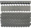 1 sada střešních šindelů kulatých 41 mm šedých Náhled obrázku produktu 4